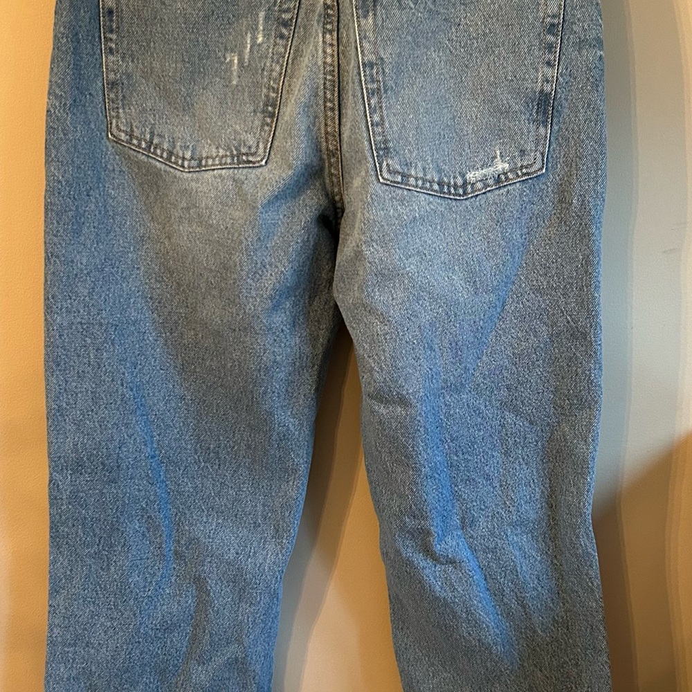 Distressed Blue Jeans - Picture 2 of 4